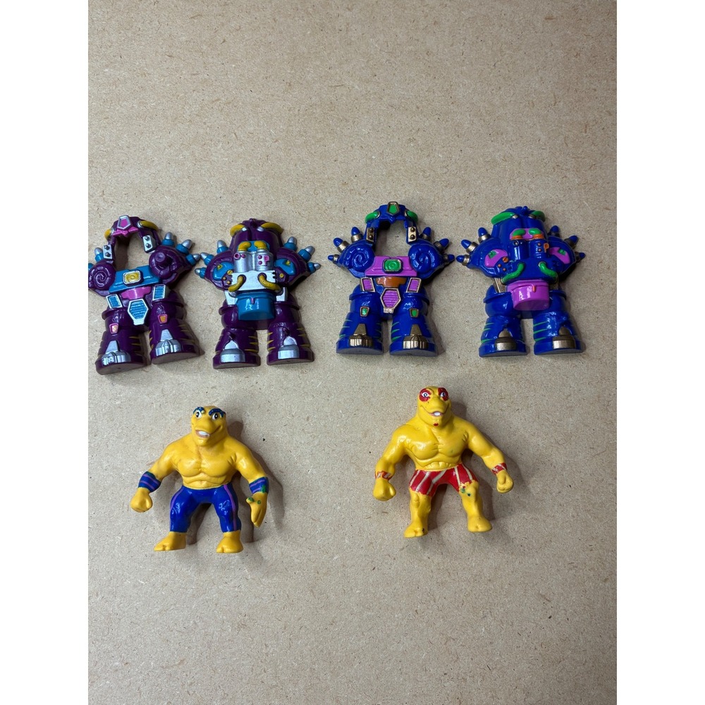 Vintage 1992 JPI Snailiens Supersonic Shell Fighters Lot Roosevelt Washington